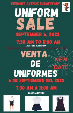 Uniform Sale